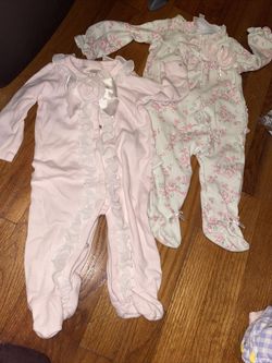 2 Mini classic (celebrity) Footie Pajamas