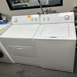 WHIRLPOOL WASHER AND DRYER