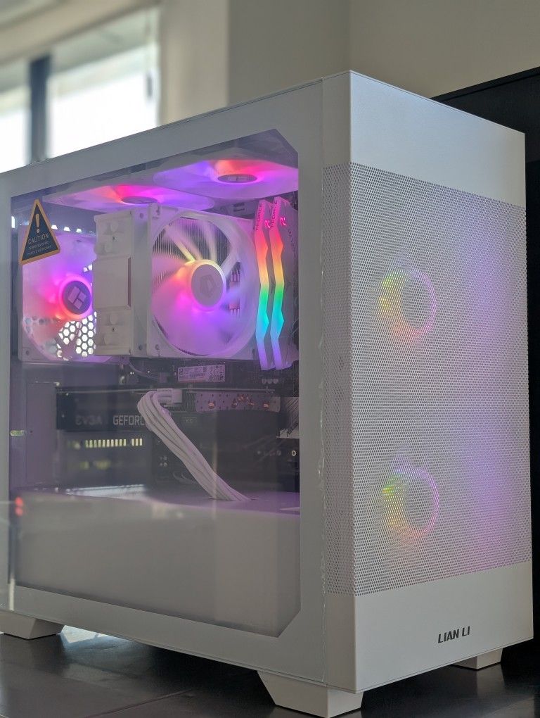 Nvidia RTX Ryzen 7600X3D Matx White Custom Gaming PC 32GB DDR5 1.5TB SSD