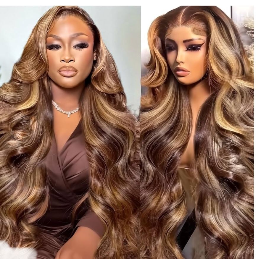 Honey Blonde Wig Human Hair