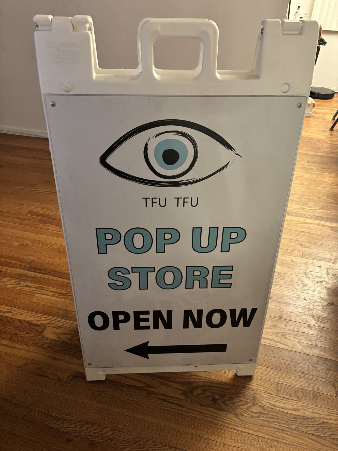 Plastic Weighted A Frame Sandwich Board Sign