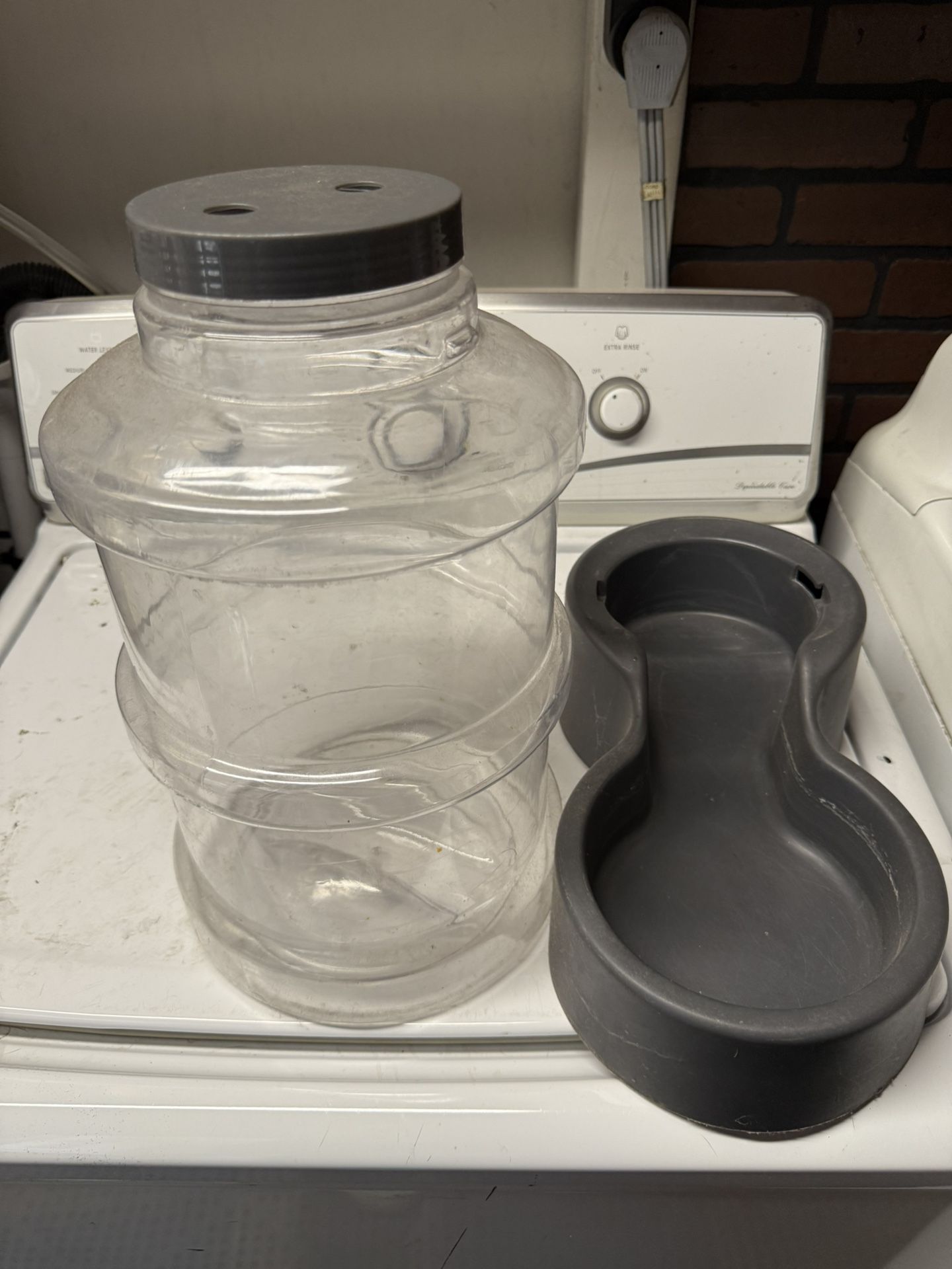Dog Water Bowl And Slow Feeder