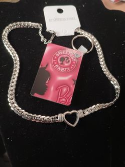 Stainless steel Necklace and keychain