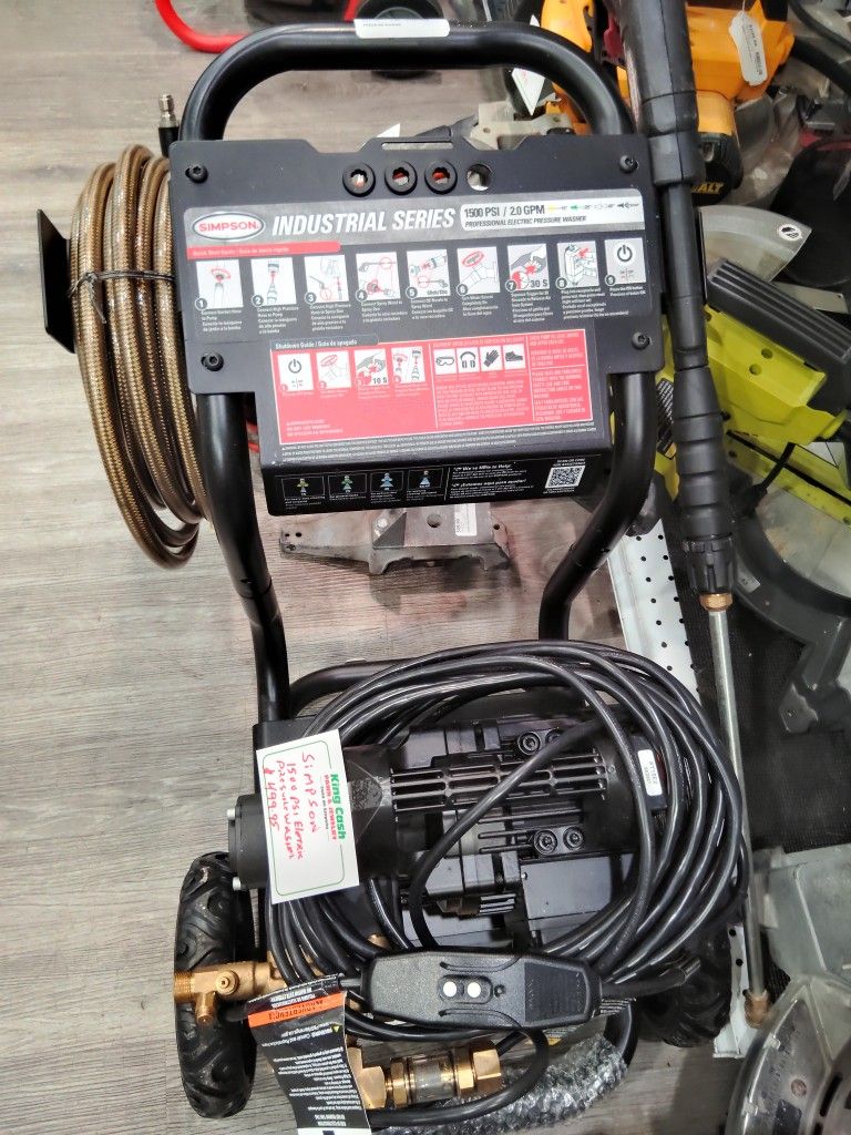 Simson 1500psi Elec