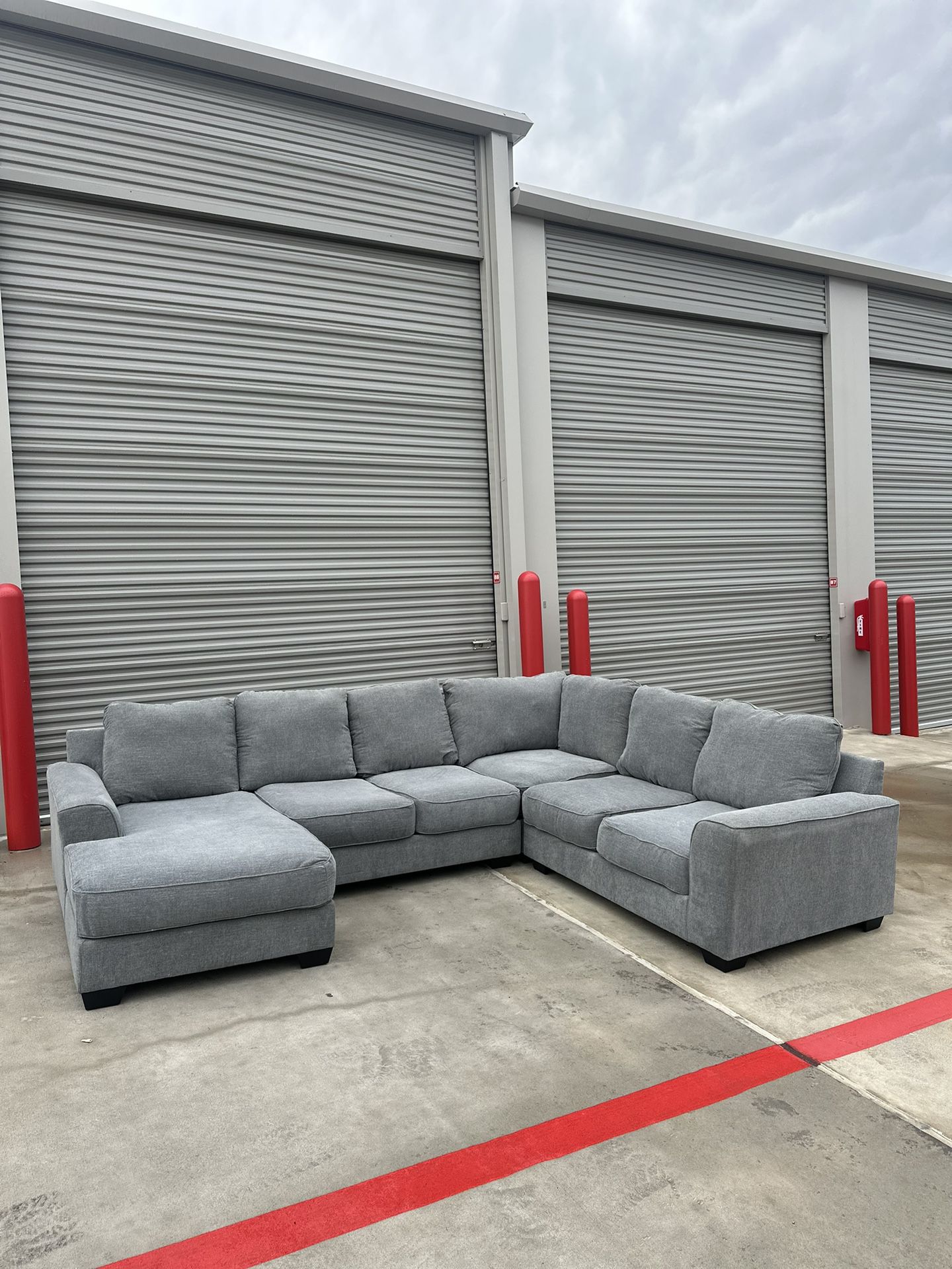 Big Grey Sectional Couch