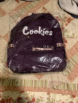 Brand New Purple Cookies Backpack