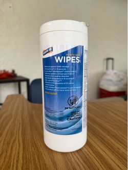 Disinfecting wipes