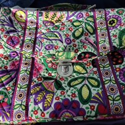 Vera Bradley Viva La Vera Attaché Brief Case Messenger Computer Bag