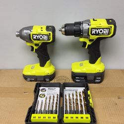 Ryobi HP Drill Set #16