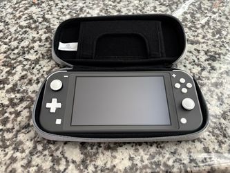 Nintendo Switch Lite Gray with Carry Case