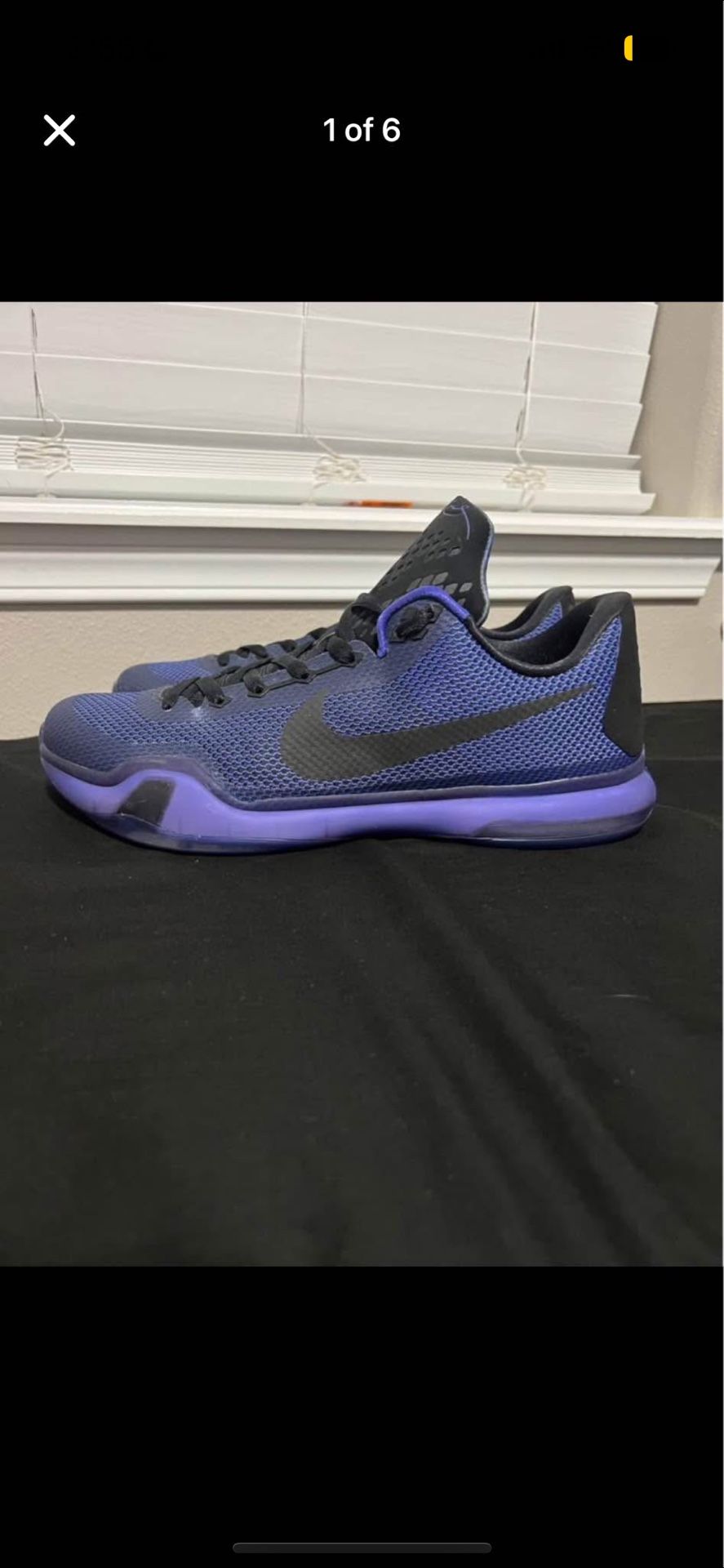 Kobe 10 Size 11.5