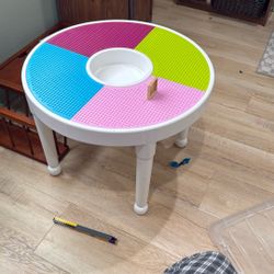 Plastic Lego Table