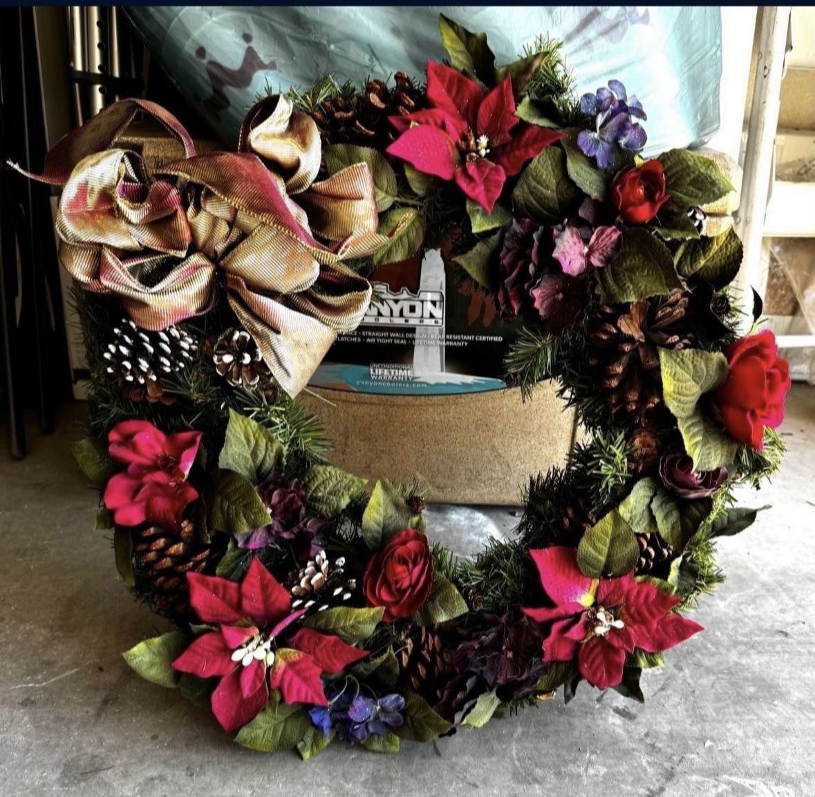 Xmas Door Wreaths- 2