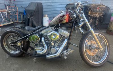 rigid custom chopper/bobber