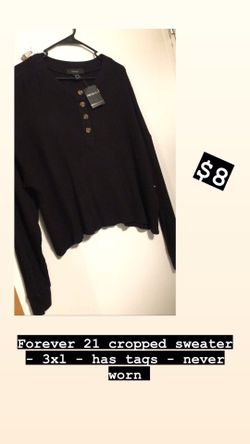 Forever 21 Cropped Sweater