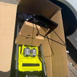 ONE+ HP 18V Brushless 20 in. Cordless Battery Walk Behind Self-Propelled Lawn Mower w/ (2) 6.0 Ah Batteries and Chargers