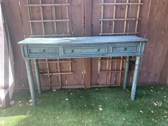 Cost Plus World Market Console/garden  Table (used on outdoor patio)