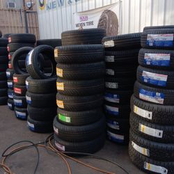 New Tires Installed/ Llantas Nuevas Instaladas Ask For Your Size/ Pregunte Por Su Medida