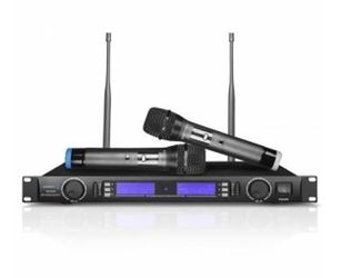 Technical Pro WM13S200 Professional Dual UHF Wireless Handheld Microphone System