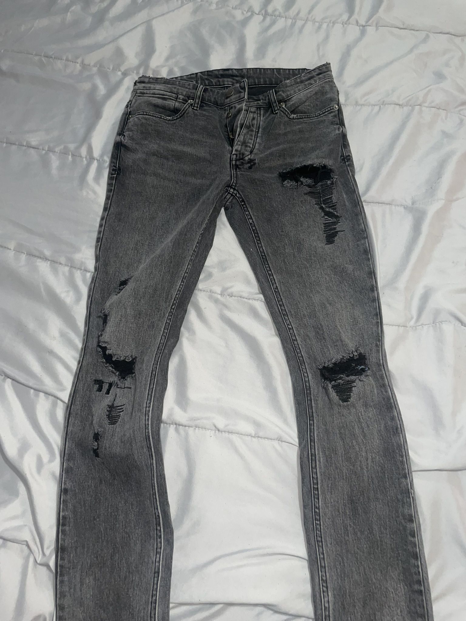 Ksubi Skinny Jeans Grey Size 30 Great Condition