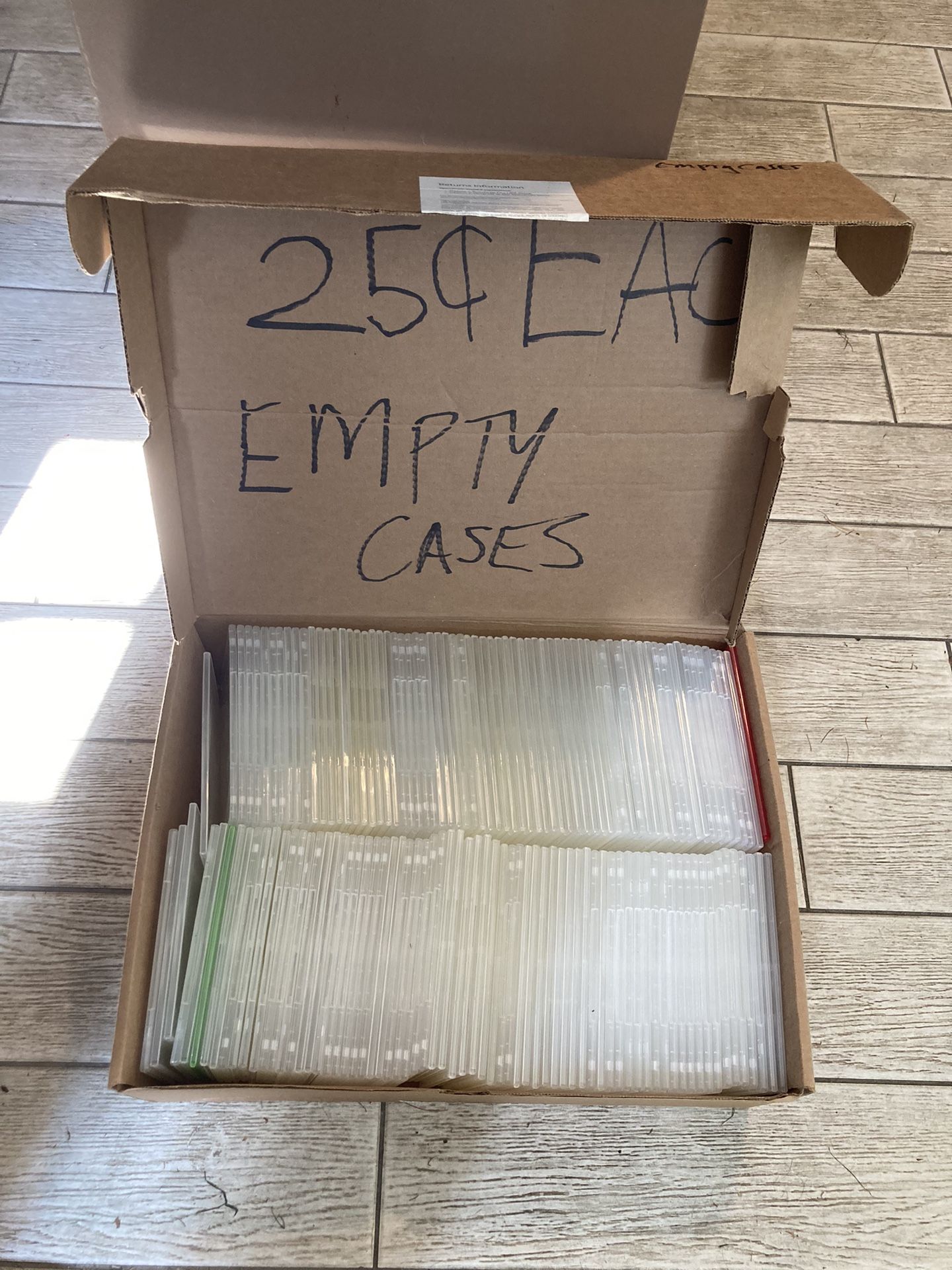 100 Plus DVD Slim Cases