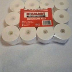 Adding Machine Rolls -12 Ct. New Sealed Pkg