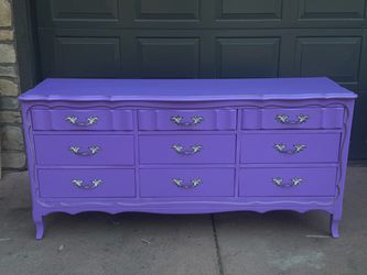 💜 **Gothic Romance Painted Credenza** 💜