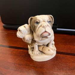 Bully bulldog box figurine by Harmony Kingdom