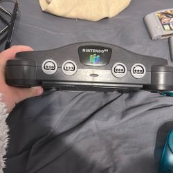 N64 With 6 Games