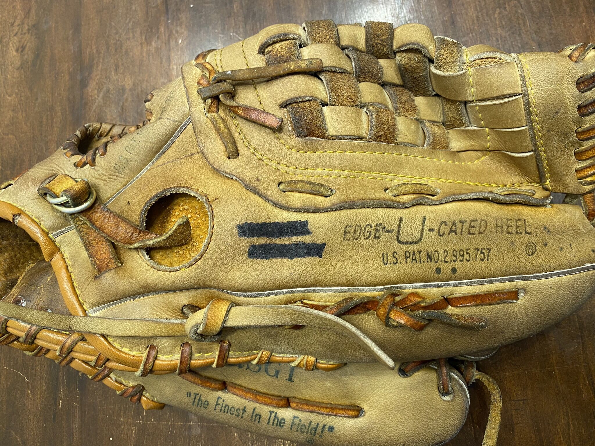 Two Large Rawlings Softball / Baseball Gloves