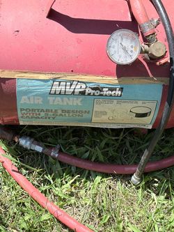 5 Gallon MVP Pro-Tech Portable Air Tank-Works-$50 OBO - $50 (Delmar)