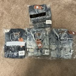 Crysp Denim Jean Jackets 