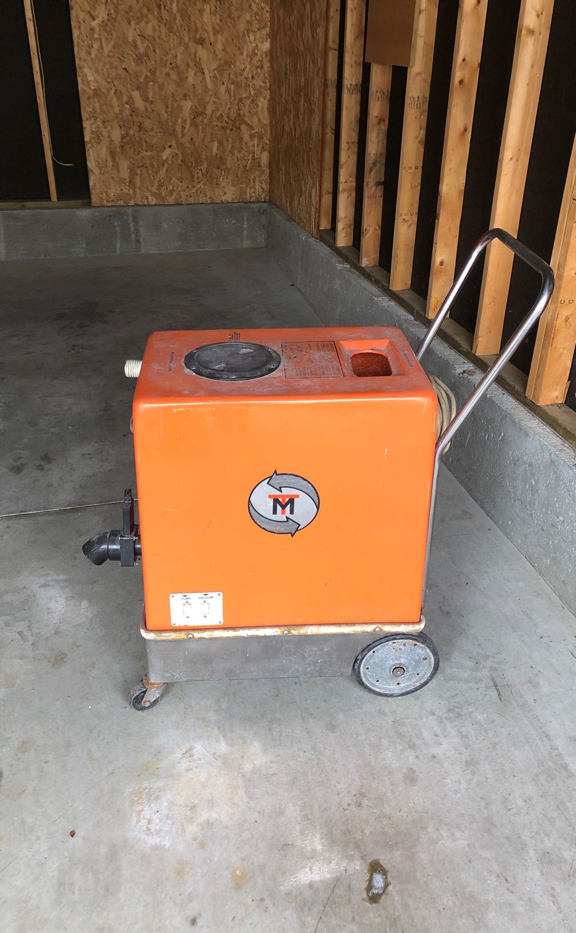 Carpet cleaner get what you see