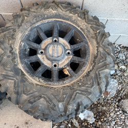 Polaris Razor rims and tire.