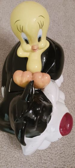 Silvestre & Tweety Cookie Jar
