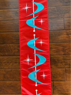Midcentury Modern Table runner