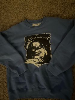 (FA) World Entertainment Graphic Crewneck Sweatshirt - Blue - Size M