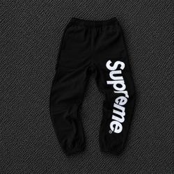 Supreme Satin Applique Sweatpants