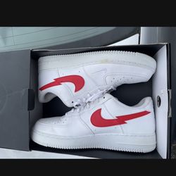 Air Force One Red And White Euro Tour 
