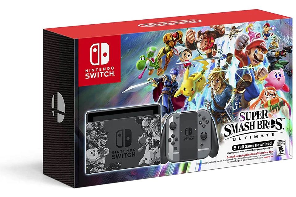 Nintendo Switch Super Smash Bros. Limited Edition Console