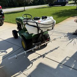 John Deere Tractor with Sprayer