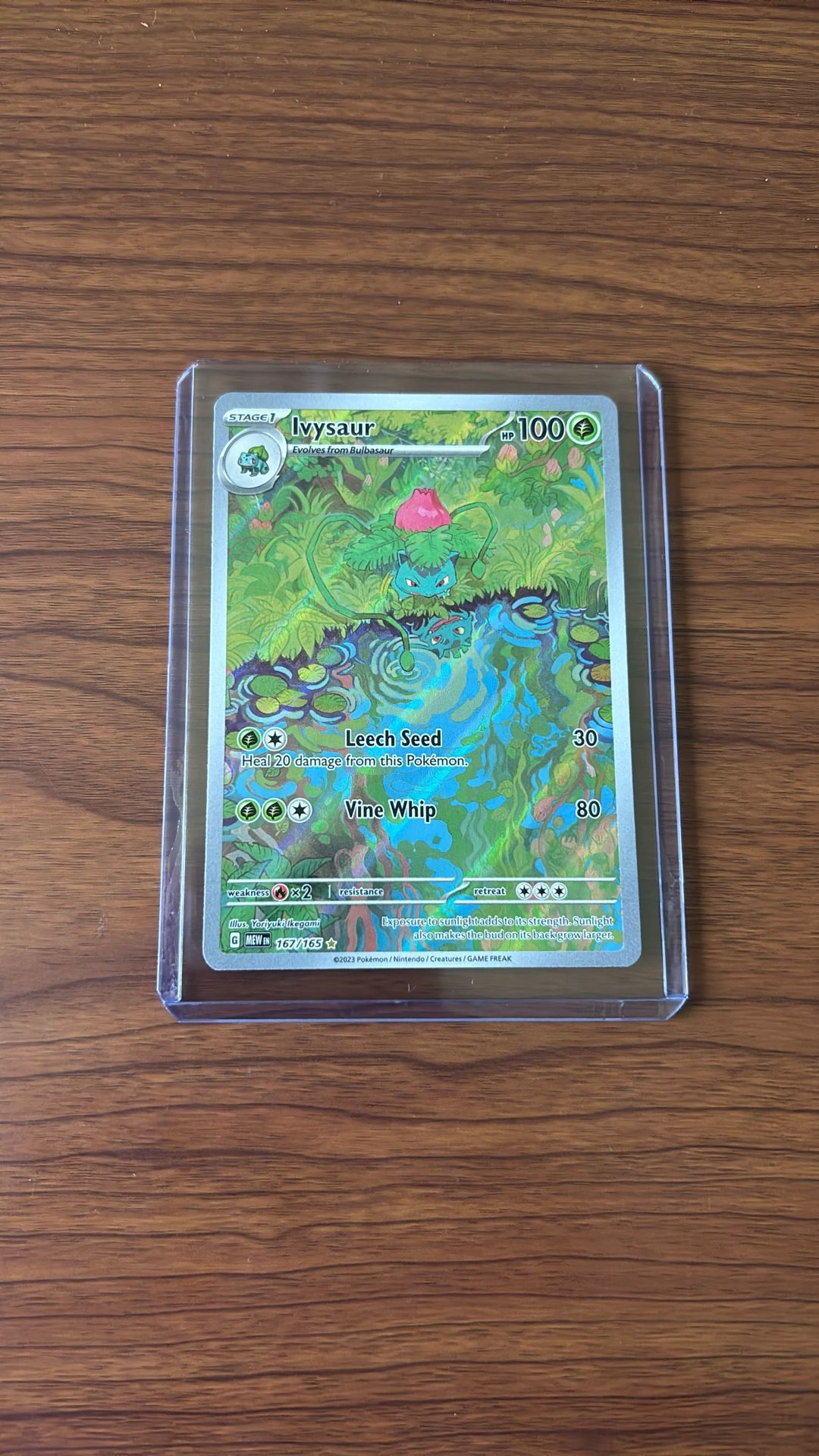 Pokemon Ivysaur IR