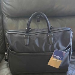 Open Story Signature Weekender Black Travel Bag