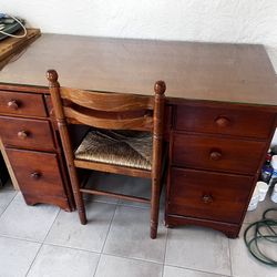 Antique Wooden Desk