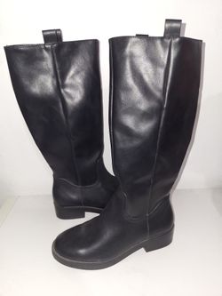 Black Boots Women Size 8