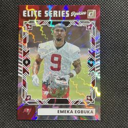 EMEKA EGBUKA - 2025 Panini Donruss Elite Series Rookies #ESR-EEA - Bucs - RC