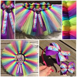 Unicorn rainbow tutu