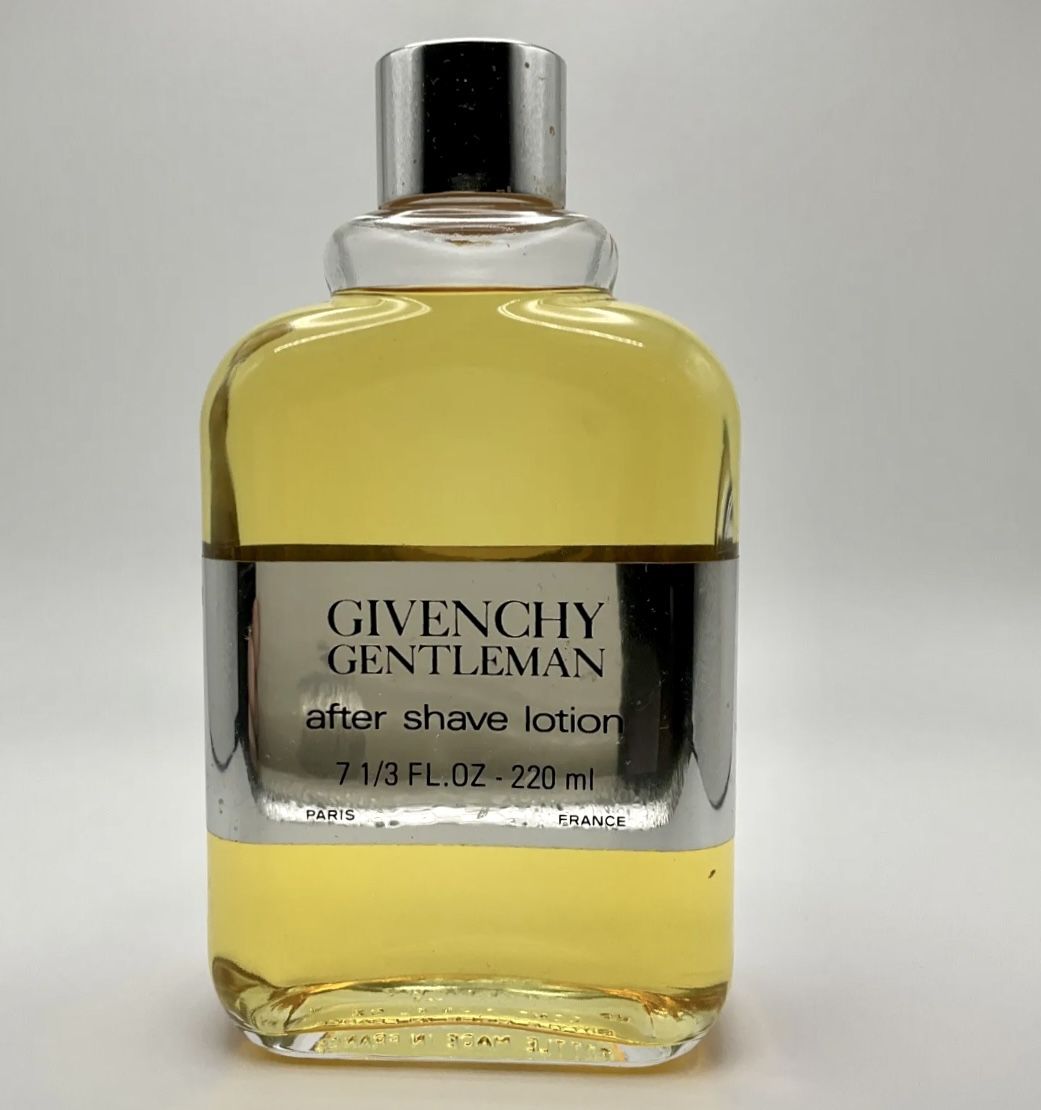 Givenchy Gentleman 1970’s Vintage After Shave Lotion 7 1/3 Oz Original Formula