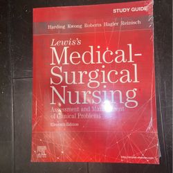 Medical Surgical Nursing Book
