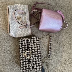 Great Condition Purse of Sandro, Michael Kors, Swarovski